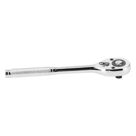 Top Shelf Adjustable Ratchet Wrench Half Size Drive With Sturdy Arrow Storage Case Heavy Duty Steel Spanner Tool for tough auto jobs.