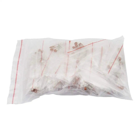 Sealed package of Ceramic Capacitor Assortment Kit DIP 2pF To 100nF 30 Values 10 Pieces Each 300 Pieces Total 50V Rating