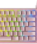 Beast Mode Wired Opto Mechanical Gaming Keyboard Featuring Killer Rgb Led Backlighting And Snappy 45 Gram Actuation Switches Engineered For Absolute Zero Lag Pc Gaming Marathons, showing rainbow LED illumination.