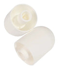 Tall Toilet Bolt Caps Set Of Two No Tools Required Easy Push On Covers Bolts Up To 1.89 Inches Fits 1/4 And 5/16 Inch Nylon Bolts