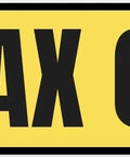 3 Ton Max Capacity Heavy Duty Load Limit Decal Sticker 3 In By 18 In Bold Black On Yellow Industrial Label For Warehouse