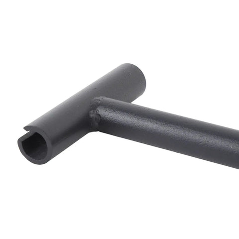 Heavy Duty Door Hinge Adjustment Tool With 13 Inches Of Leverage For Sagging And Misalignment On Commercial Doors Carbon Steel Build Easy To Use Tough As Nails Fix For Smooth And Reliable Operation, close-up view