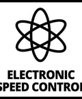 Electronic speed control logo indicating precision for Heavy Duty Cordless Drill And Screwdriver 18 Volt Brushless Motor 50 Nm.