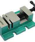 Buyohlic Drill Mill Vice Vise for Vertical Slide (Jaw Width 44 mm) Suit Lathe & Milling Machine Tools in green with metal jaws