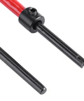 30 Piece M8 Thread Repair Kit With Stainless Wire Inserts Drill Bit Tap Installation Tool Wrench And Lug Breaker For Auto Repair Gearhead Engine Restoration Car Maintenance And Quick Thread Fixes tap wrench close-up for M8 thread repair