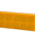 Yellow packaging of 10 Pack CNMG 431 Carbide Turning Inserts TiN Coated For Steel Semi Finishing And Cast Iron Machining Half Inch IC 0.016