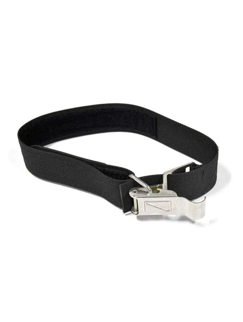 Quick Release Scuba Tank Strap with Stainless Steel Buckle, 2 Inch Nylon Band, Black, Durable Dive Gear for Fast Tank Changes
