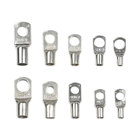 Check Out This Awesome 100Pc Ring Terminal Cable Shoe Kit With 35Mm2 Tinned Copper Wire Eye Connectors For Any Wild Wiring Project You Got Going On Today, tinned copper ring terminals