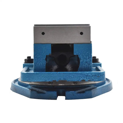 Front view of Beefy Mill Vise With 360 Degree Swivel Base For Milling Shaping And Drilling Machines 4.56 Inch Jaw Opening
