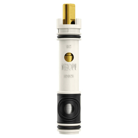 Genuine Magnum One Handle Faucet Cartridge Replacement Kit Brass For Kitchen And Bathroom Faucets with white and brass details
