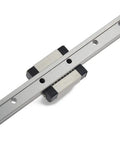 250mm MGN12 Linear Rail Guide With MGN12C Carriage Block For 3D Printers And CNC Machines, Heavy Duty Precision Rails For Smooth Motion, Mounts With 4 M3 Bolts, Ideal For DIY Prototyping. 250mm aluminum linear rail with MGN12C block