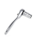 Close-up of mini ratchet socket from 9 Piece RC FPV Pro Grade Tools Kit Hex Screwdriver Set With Allen Keys 1.5mm 2.0mm 2.5mm 8.0mm