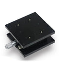 Motorized Rotary Positioning Stage With Z Axis Lifting Table And Horizontal Lift LJZ90, shown in angled view