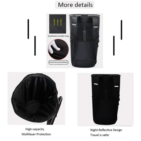 Rock Solid Protection For Your Everyday Jam, Hassle Free Djembe Gig Bag Built From Heavy Duty Oxford Fabric, adjustable straps and breathable design.
