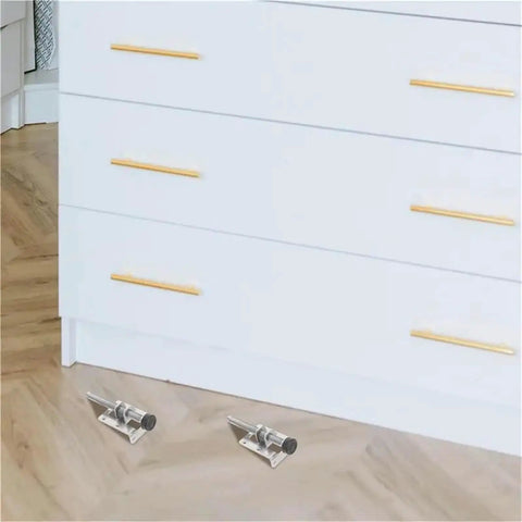 Adjustable Foot Pad Levelers For Tables Chairs Cabinets And Workbenches 10 Pack Threaded Height Adjustment under dresser