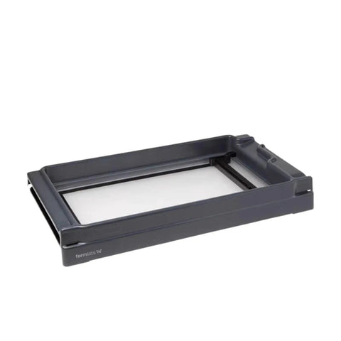 Game Changing Replacement Resin Tank For Form 3L Style 3D Printers, durable clear tray viewed from the side.