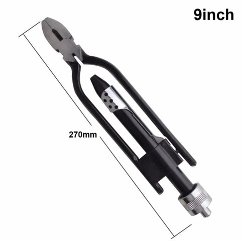 9 Inch Steel Locking Pliers With Safety Lock For Wire Twisting And Cutting, 270mm heavy duty tool for aircraft maintenance