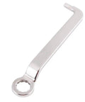 Hex wrench included with Double Head Sheet Metal Cutter For Electric Drill Attachment Nibbler Tool Kit.