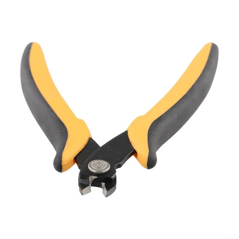 Get The Job Done Right With These Durable Spring Action Diagonal Cutting Pliers. 128mm wire cutter with rubber grip handles.