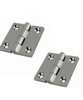 Heavy Duty 316 Stainless Steel Butt Hinge 2 Pack 4 Hole 38mm And 50mm Mirror Polish Marine Boat Hardware Hinges For Smooth Silent Opening And Tight Fit