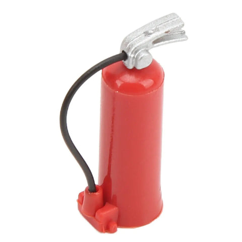 Solid RC Fire Extinguisher Crawler Decoration For Scale 24 And 18 Trucks Lightweight Simulation Prop, 24mm red plastic model.