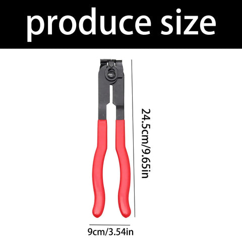 Heavy Duty Stainless Steel Crimping Tool Kit For Hose Clamps And Banding Shafts With Built-In Cutter Perfect For Cars Pipes Machinery CV Joint Boot Work And Universal Jobs, 24.5cm