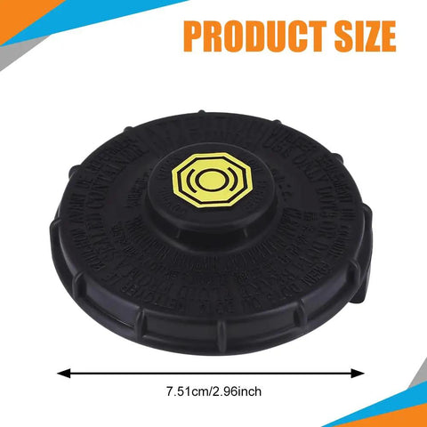 Brake Master Cylinder Cap Replacement For Honda Accord Hybrid, Brake Fluid Reservoir Cap, product size shown as 7.51cm