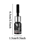 Pro Grade Glass Repair Kit With Precision Applicator 10ml Clear Resin Restorer For Cracks And Scratches Scratch Remover