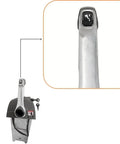 Remote Throttle Control Box For Outboard Motors, Single Top Mount, Model 5006186 showing ignition and trim switch detail