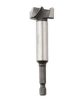 8mm hex-shank hinge-boring drill bit for wood and plastics, high-carbon steel