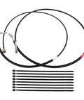 Top Notch Fuel Line Kit For Chevy C1500 C2500 K2500 Blazer Tahoe Yukon Suburban 5.0L 5.7L 7.4L V8 Throttle Body Replacement Parts That Keep Your Ride Running Smooth Like Butter, black fuel hoses with fittings and zip ties