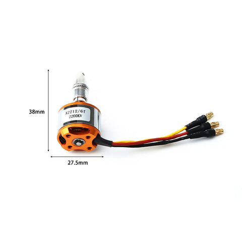 All In One Brushless Motor And 30A ESC Kit For RC Planes And Helis With T Plug And Banana Connectors 1400KV product image