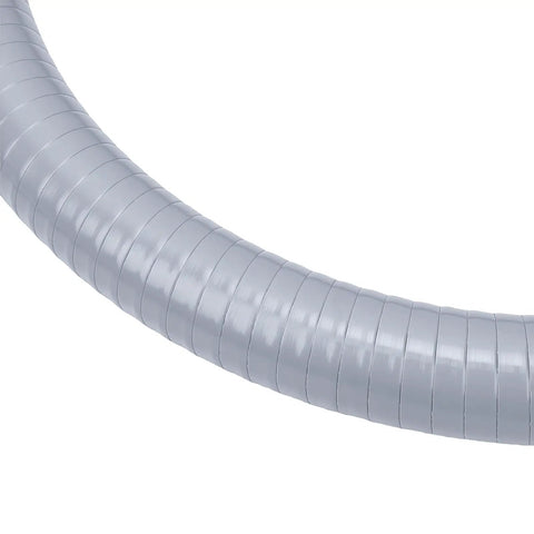 Heavy Duty Liquid Tight Flexible Conduit AC Whip Kit 3/4 Inch X 6 Foot Tough As Nails rugged PVC tubing close-up.