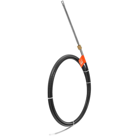 Long 17 Foot Boat Steering Cable With Three Quarter Inch Standard Tapered Shaft Marine Grade Alloy Build For Yachts Fishing Boats And Other Watercraft