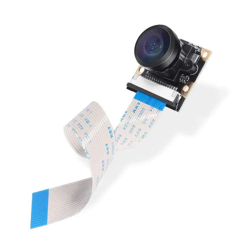 Raspberry Pi Camera For Pi 4 B With 222 Degree Fisheye Wide Angle, Night Vision, 5MP 1080p OV5647 Video Module For Pi 3 A
