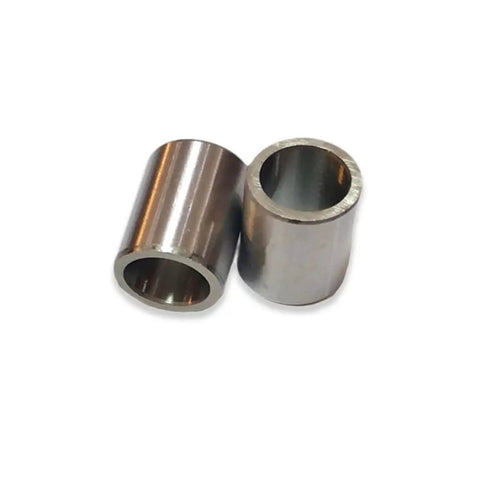 Heavy Duty Bearing Steel Sleeve Bushing For Precision Shaft Fit, two pack of smooth inner ring bushings for machinery.