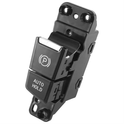 Electric Parking Brake Actuator Switch With Crisp Button Feedback Plug And Play Handbrake Controller Solid Build, detailed view.