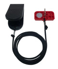 Magnetic Treadmill Safety Key For Horizon T101 T102 T103 T202 T203 TR5.0 7.0AT T8S T7.1 Replacement ABS Plastic Key With Clip Magnet And 2.6ft Nylon Rope Universal Fit If Shape Matches, black and red