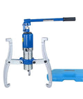 Heavy Duty Hydraulic Gear Puller Built Like A Tank With 10 Ton Max Force and easy swap jaws for bearing hub jobs.