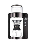 Automatic Bean To Cup Coffee Maker With One Touch Control And Tuned Water Flow For Simulated Hand Craft And Straight Shooting Espresso Pulls That Feel Like A Pro Setup At Home in sleek black design.