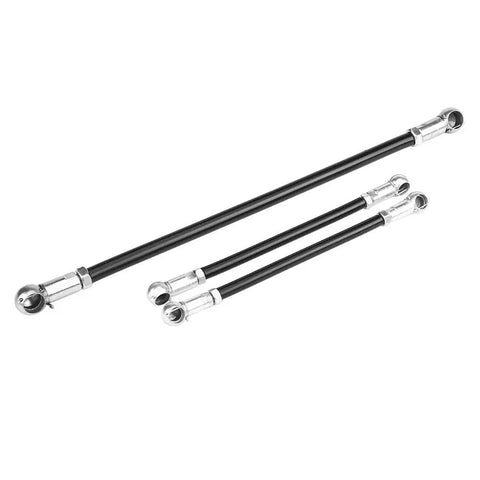 Direct Swap Transmission Linkage Set For 106 And Saxo, Aircraft Grade Aluminum, 3 Pieces, Tough Wear Proof Shift Rods, Lightweight Easy Install, Snappy Shifts For 1991 To 2003 Auto Repairs And DIYers