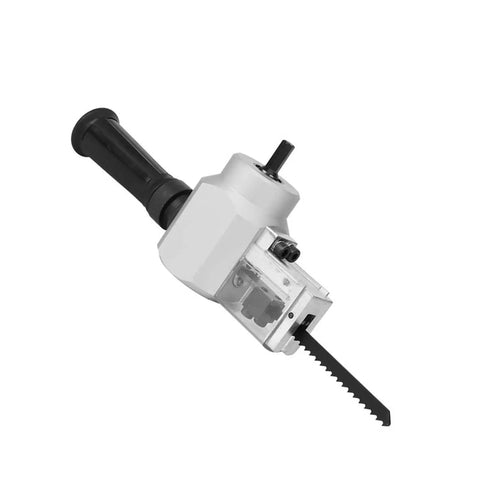 Yt-180A Double Head Sheet Nibbler With Wood Metal Cutter Tool Saw Drill Attachment Adapter For Electric Drill To Jig Saw Conversion Kit side view