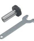 Five Eighth Inch 11 Thread Angle Grinder Extension Shaft Kit with 75mm rod, flange nut and wrench, heavy duty aluminum alloy