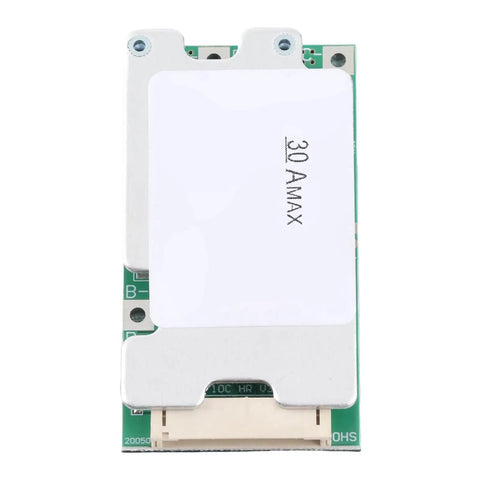 10S 36V 30A Lithium Ion Battery Management Board With Active Balancer And Charge Control For Electric Bikes And Solar Inverters, close-up view.