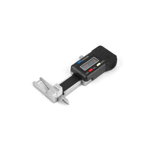 Three In One Digital Caliper For Jewelry And DIY Projects Stainless Steel Gauge displayed with LCD screen and controls