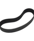 Beefed Up Rubber Drive Timing Belt 42mm Wide 8M 800 Series for Mechanical Power Transmission, shown coiled.