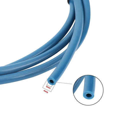 XS Series 1.75mm PTFE Tubing Plug And Play For 3D Printing Upgrade close-up with cross-section details