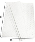 Heavyweight Oil Absorbing Pads For Garage Workshop Clean Up Oil Only Absorbent Mats 15 X 20 Inches Pack Of 50 stacked sheets.