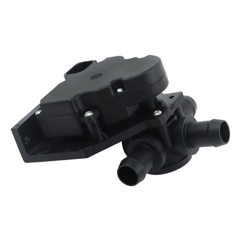Drop In Fix Tesla Model X Heater Control Coolant Valve Motor Compatible With 2016 To 2021 Electric Crossover showing black durable plastic design.
