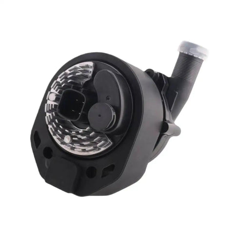 Top Shelf Electric Water Pump Replacement For Tesla Model S And Model X Auxiliary Coolant Pump 106747300H side view showing electrical connector